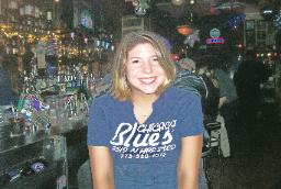 Another pretty face behind the bar at B.L.U.E.S.