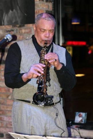 Playing the soprano.......................
