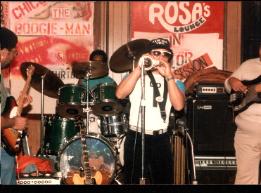 with Tommy McCracken & The Force of Habit Band.............1986