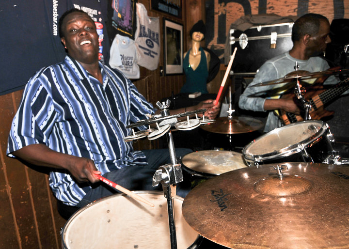 Vic's an extraordinary percussionist !
